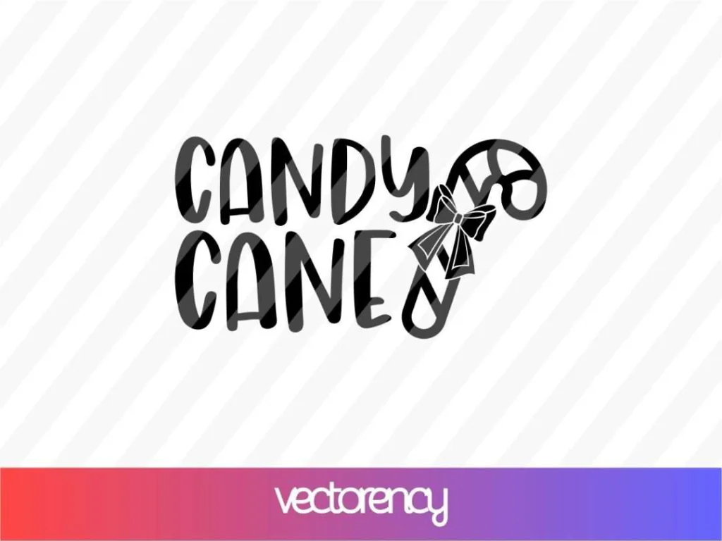 Candy Cane SVG