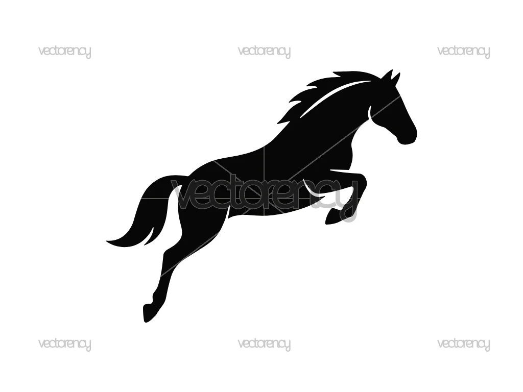Horse Jumping SVG Cricut