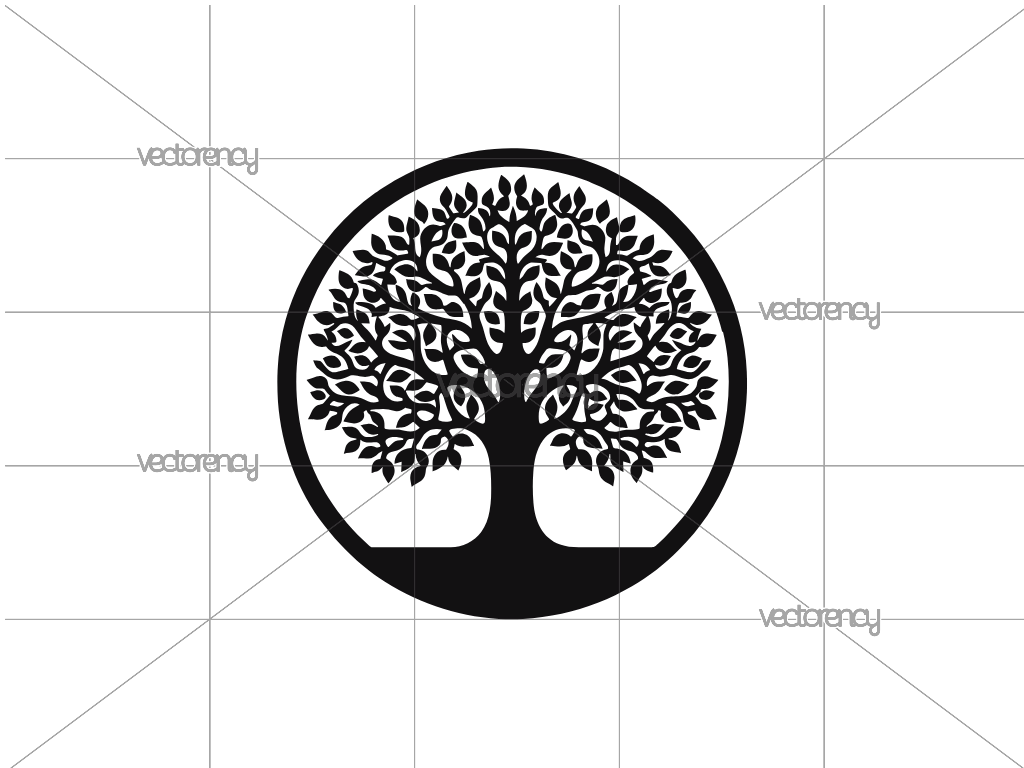 Oak Tree SVG for Crafters Cricut