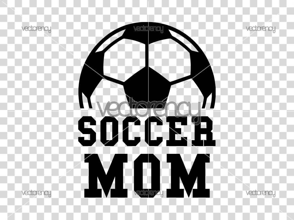 Soccer Mom SVG DXF PNG HD Transparent