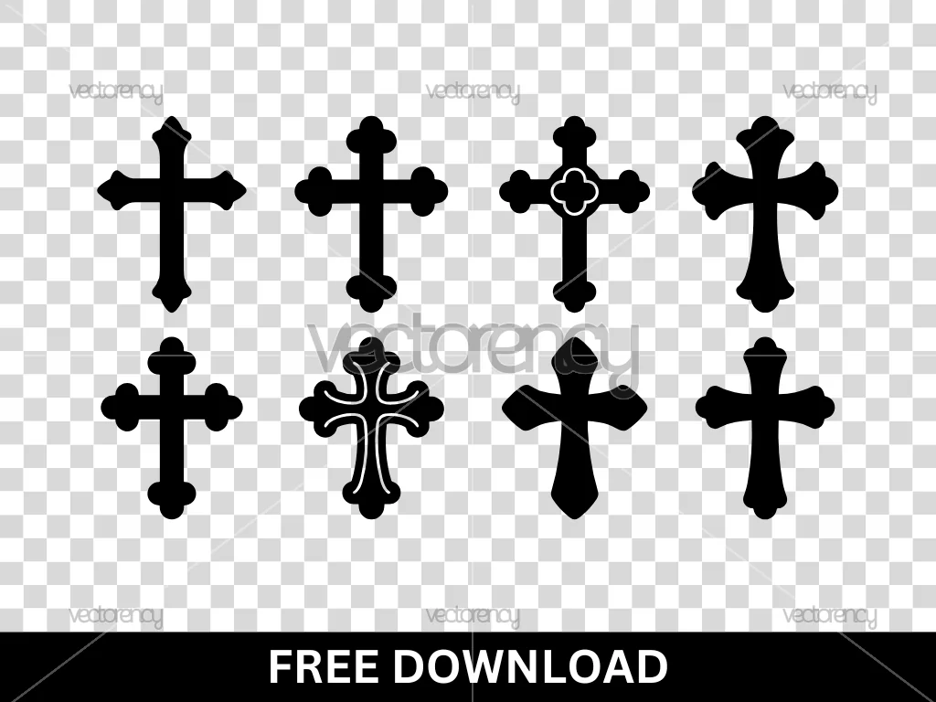 Free Gothic Cross SVG