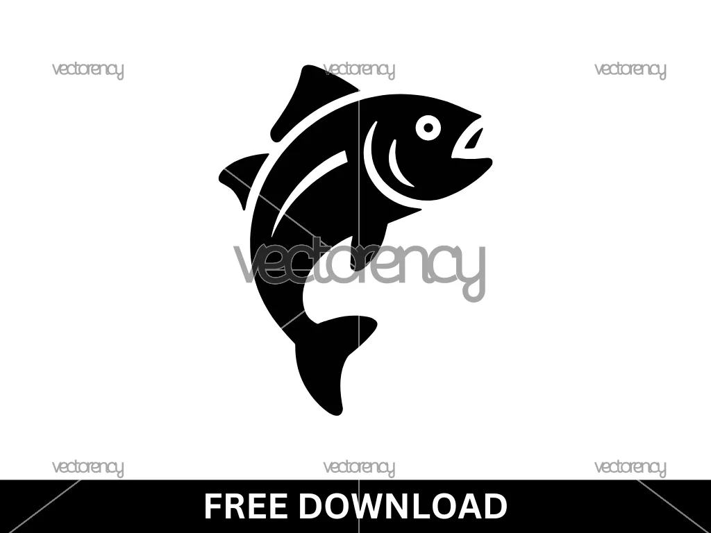 Free Simple Fish Silhouette SVG
