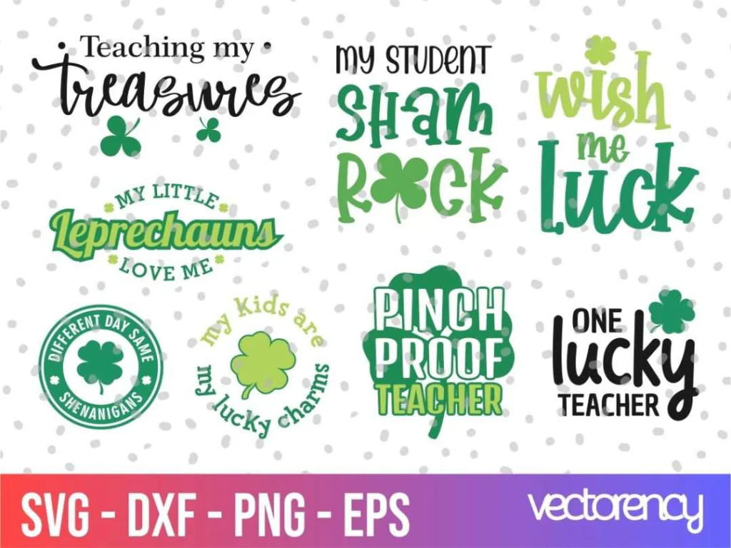 Teacher’s St Patricks Day SVG Bundle