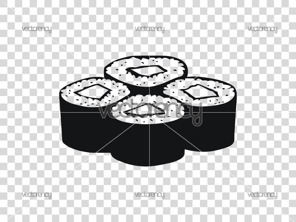 Seafood Sushi Rise SVG