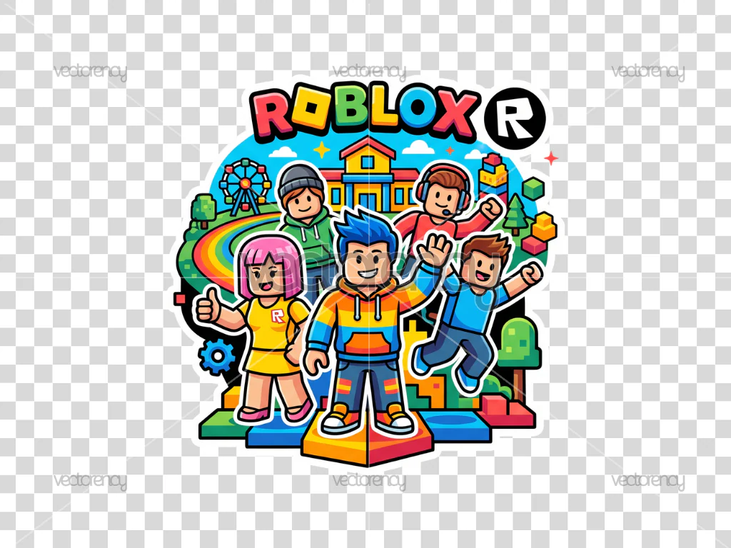 Roblox Vector PNG Sticker