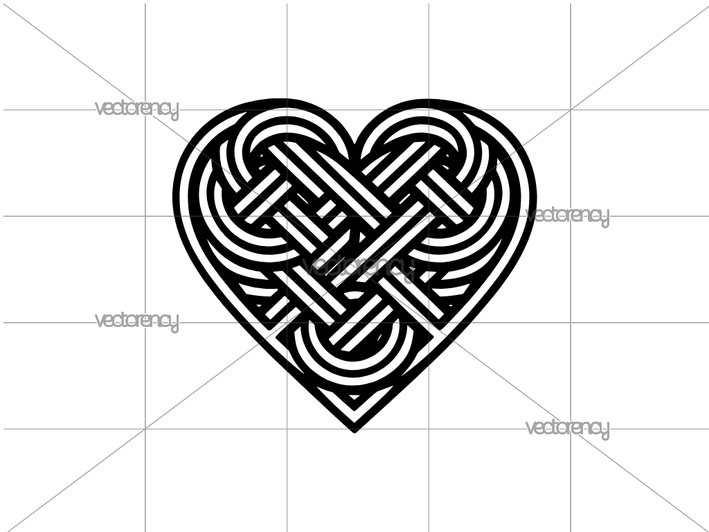 Celtic Knot Tattoo Design SVG