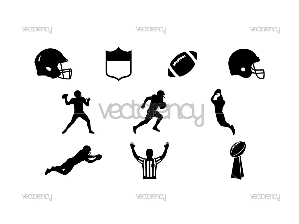 NFL Clipart SVG image Cricut EPS