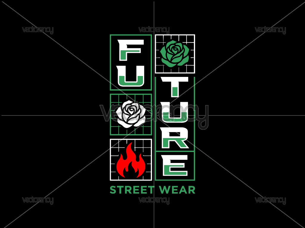 Future Street Wear Aesthetic Graphic Design