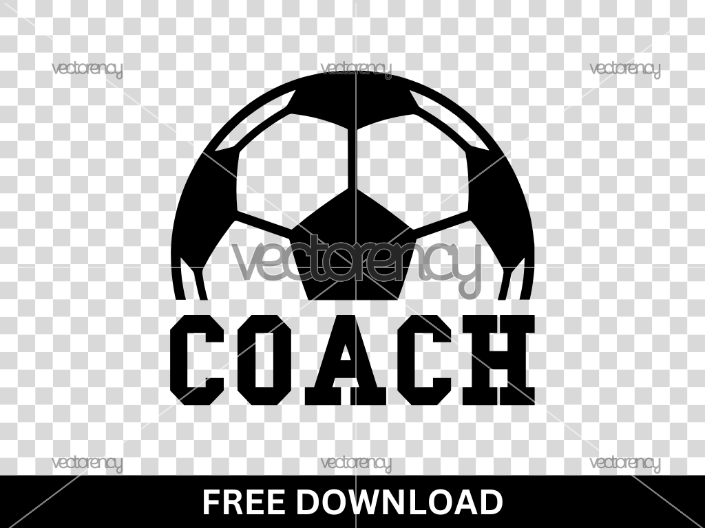 Soccer Coach SVG PNG Free Download