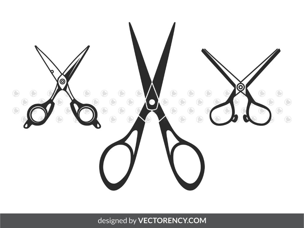 Scissors Clipart SVG, Scissor SVG, Barbershop