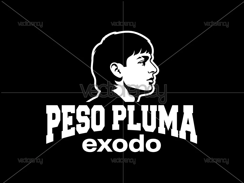 Peso Pluma Éxodo Vector T-Shirt Design Digital Download