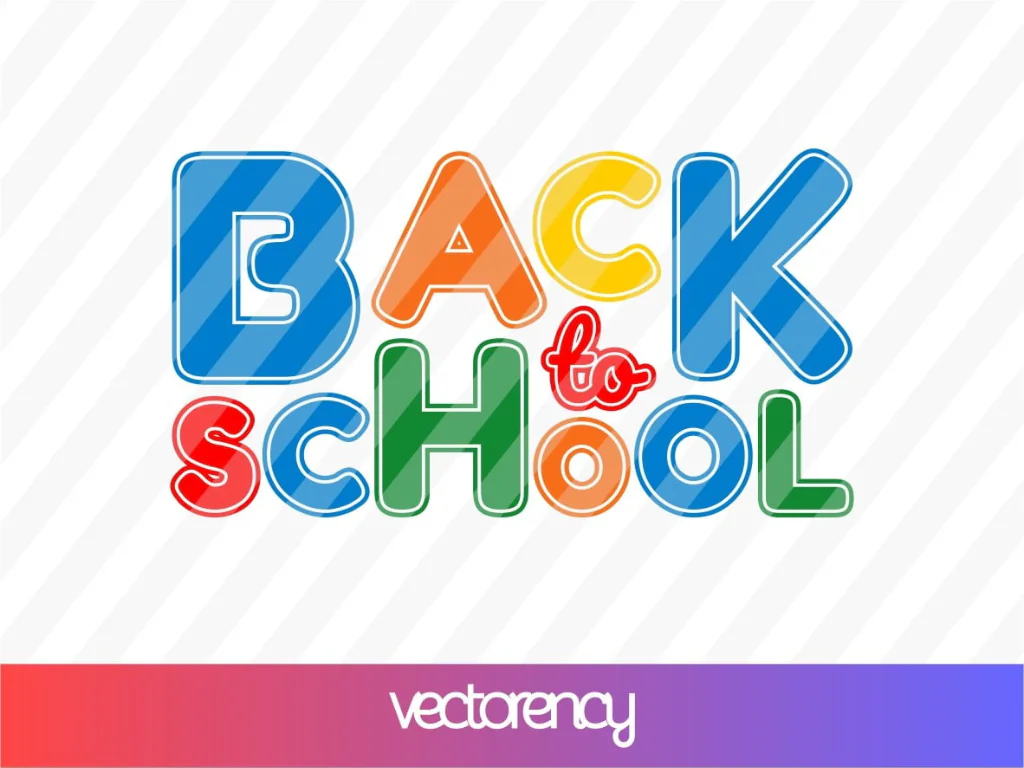 Back To School SVG Cricut Free