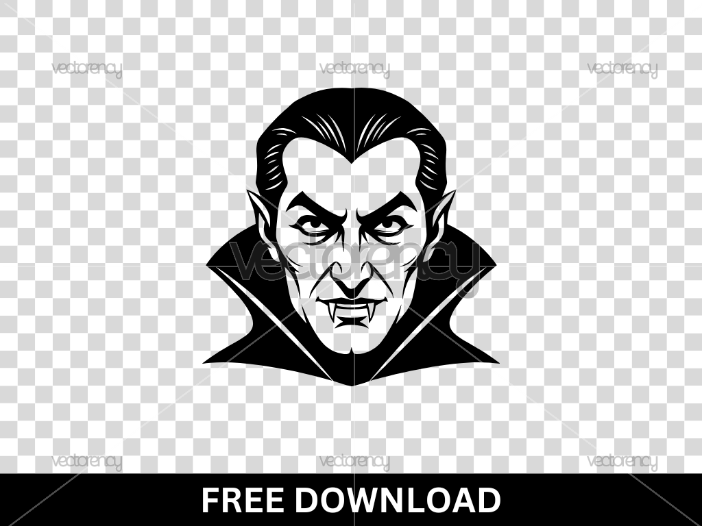 Dracula SVG Free for Cricut Silhouette Cameo