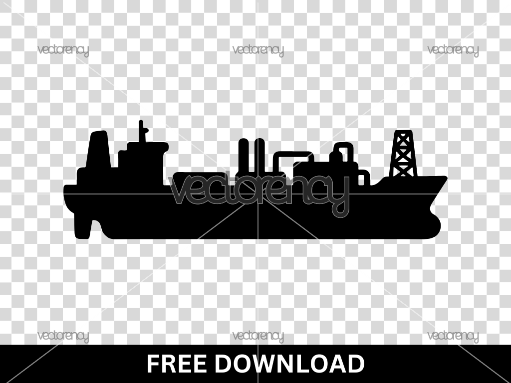 Oil Tanker SVG