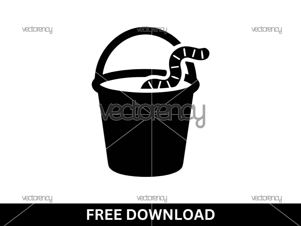 Bait Bucket Fishing Cut File Free