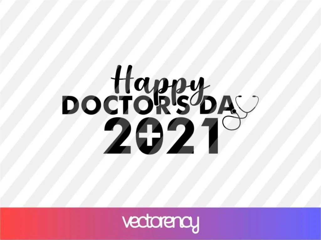 Happy Doctors Day 2021 SVG