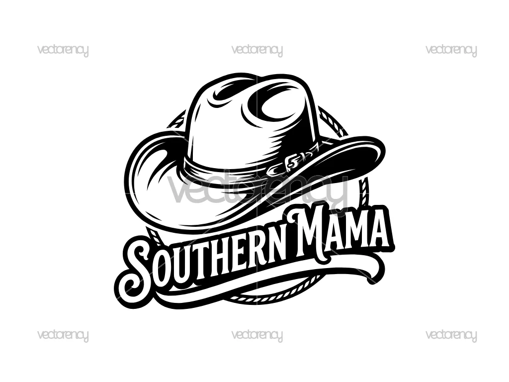 Country Singer Inspired Typography Cut File Southern Mama SVG