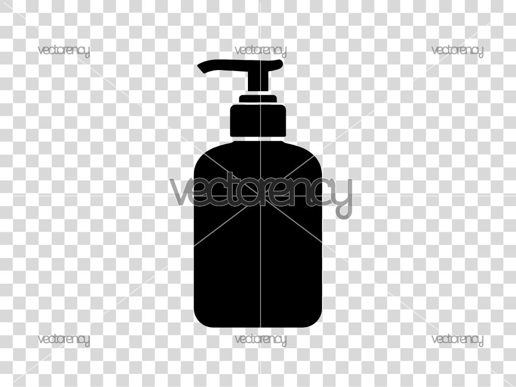 Hand Sanitizer Bottle SVG