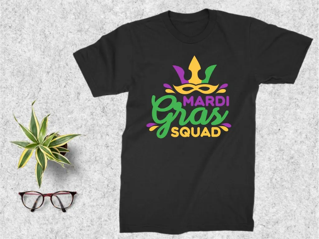 Mardi Gras Squad SVG