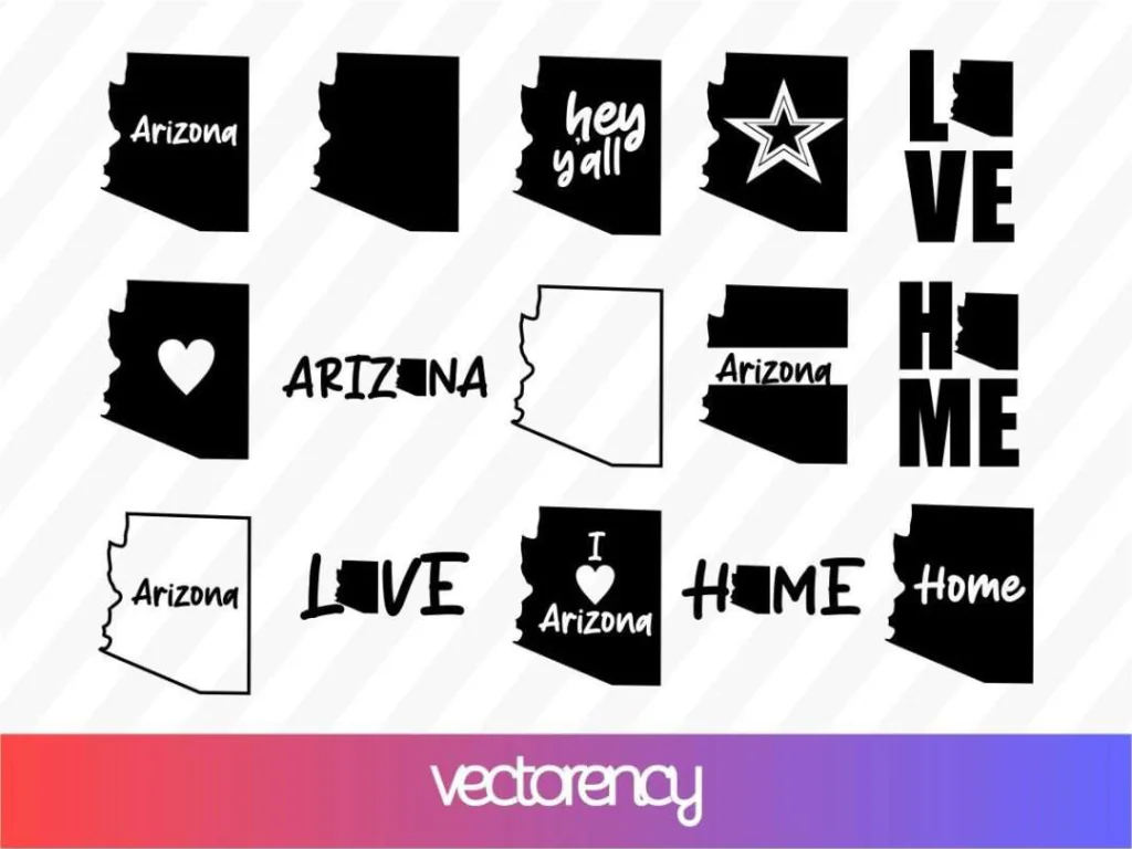 Arizona SVG File