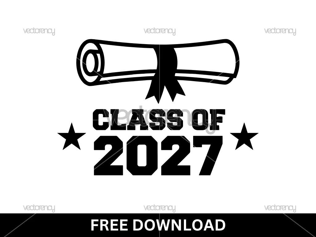 Class of 2027 Cricut SVG