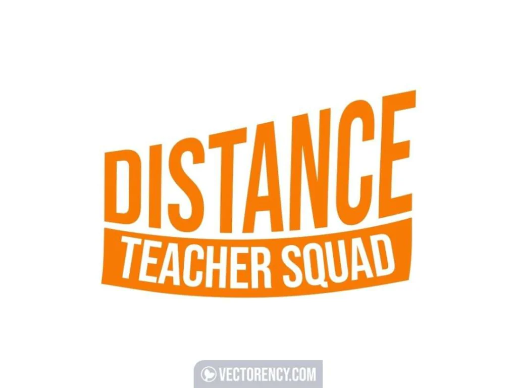 Distance Teacher Squad SVG