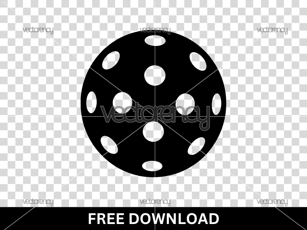 Pickleball Clipart SVG Free