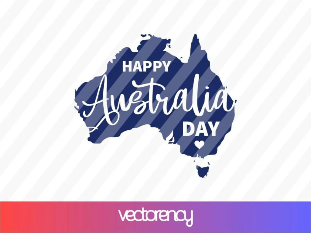 Happy Australia Day SVG