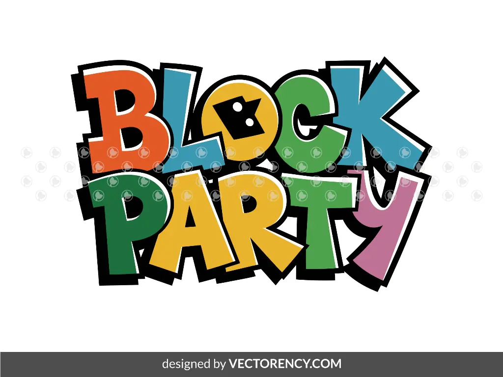 Block Party Images Clipart Download