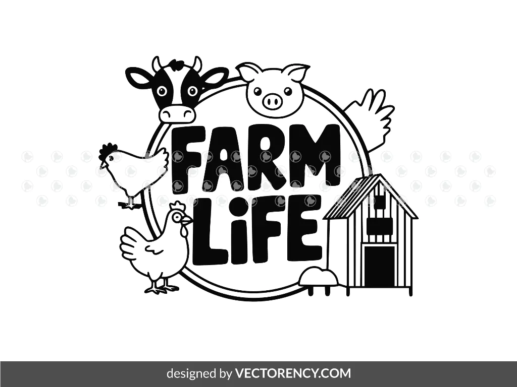 Farm Life SVG