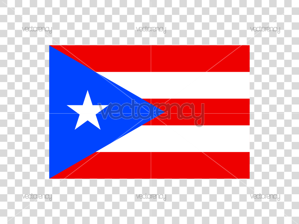 Puerto Rico Flag PNG HD Transparent File