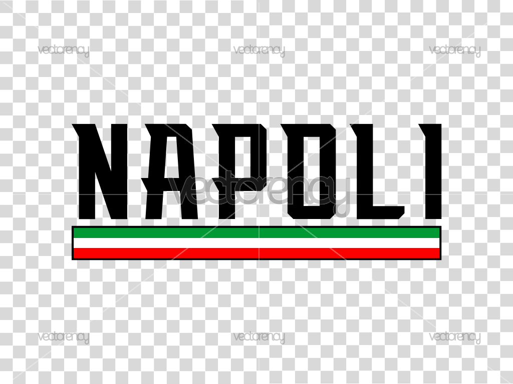 Napoli Italy SVG Vector Sticker