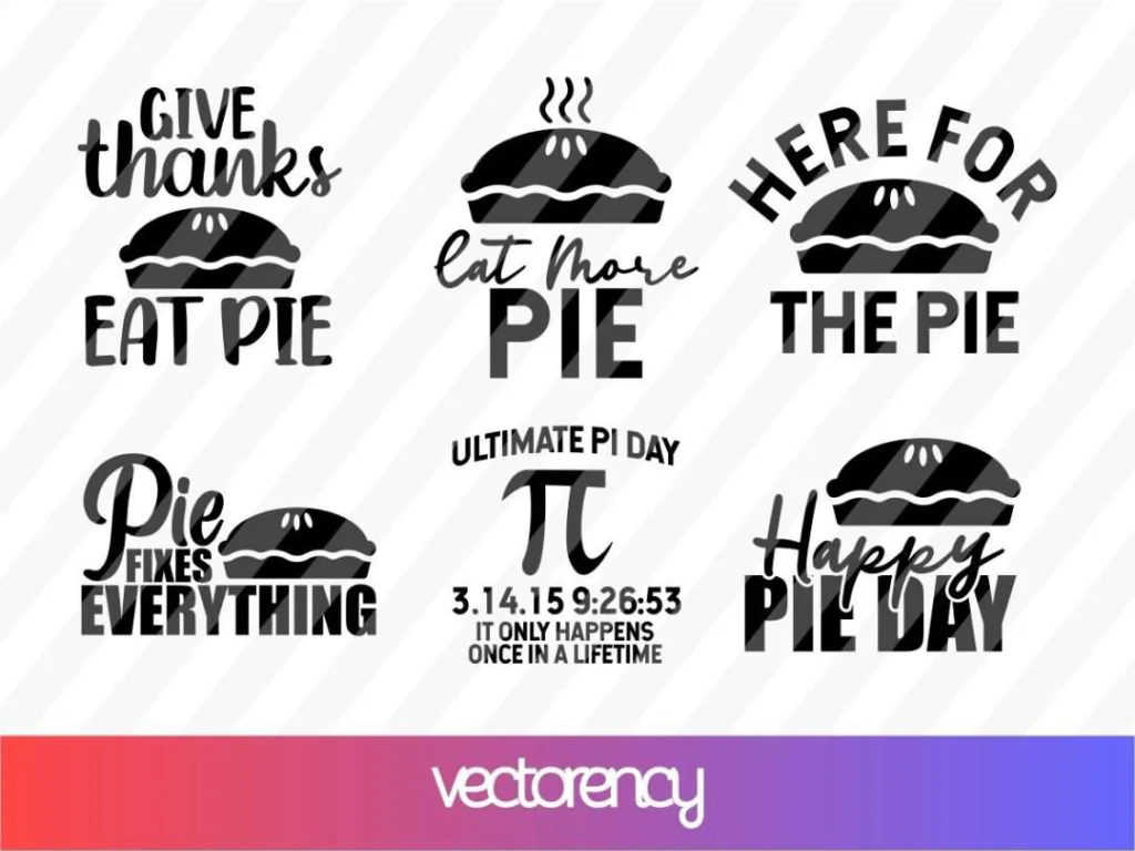 National Pie Day SVG Bundle