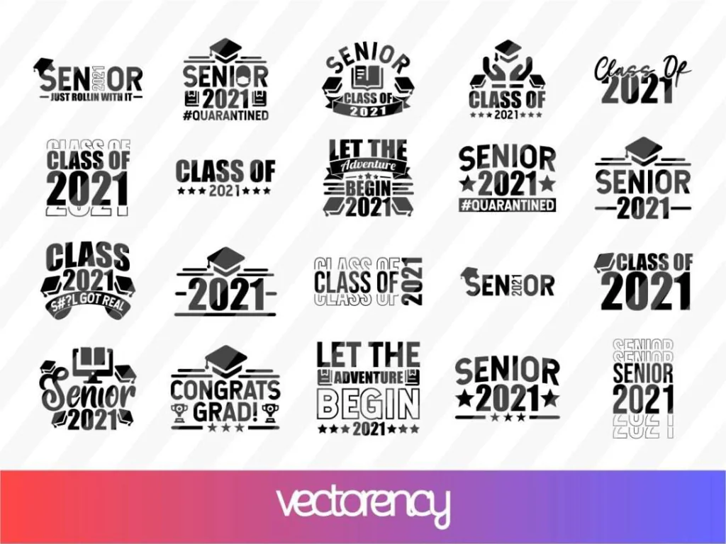 Graduation 2021 SVG Bundle