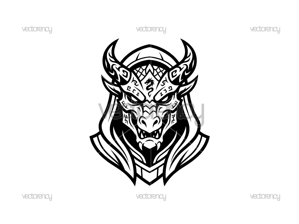 Dragon Priest Vector Art