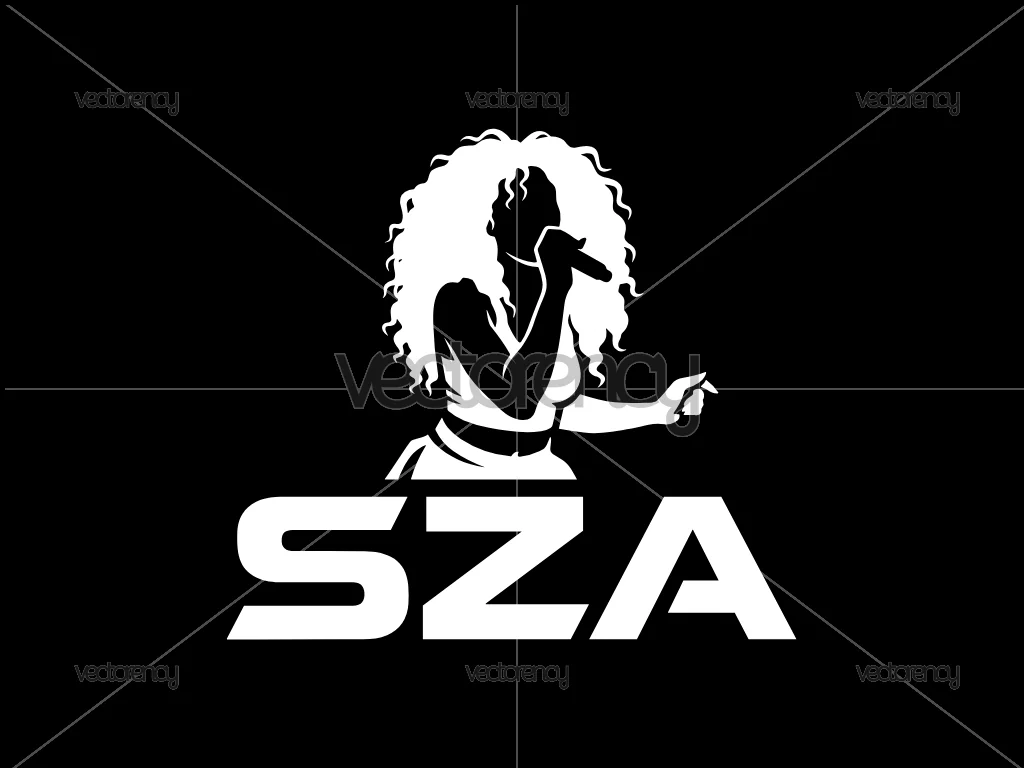 SZA Premium Vector Graphic Design