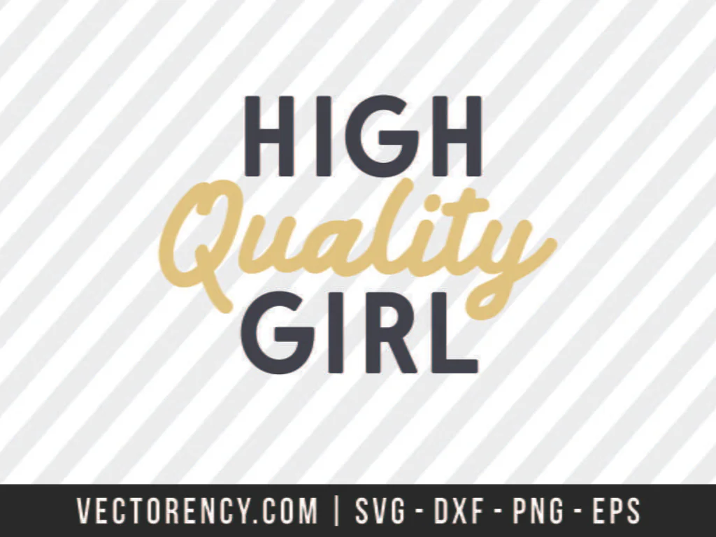 High Quality Girl SVG