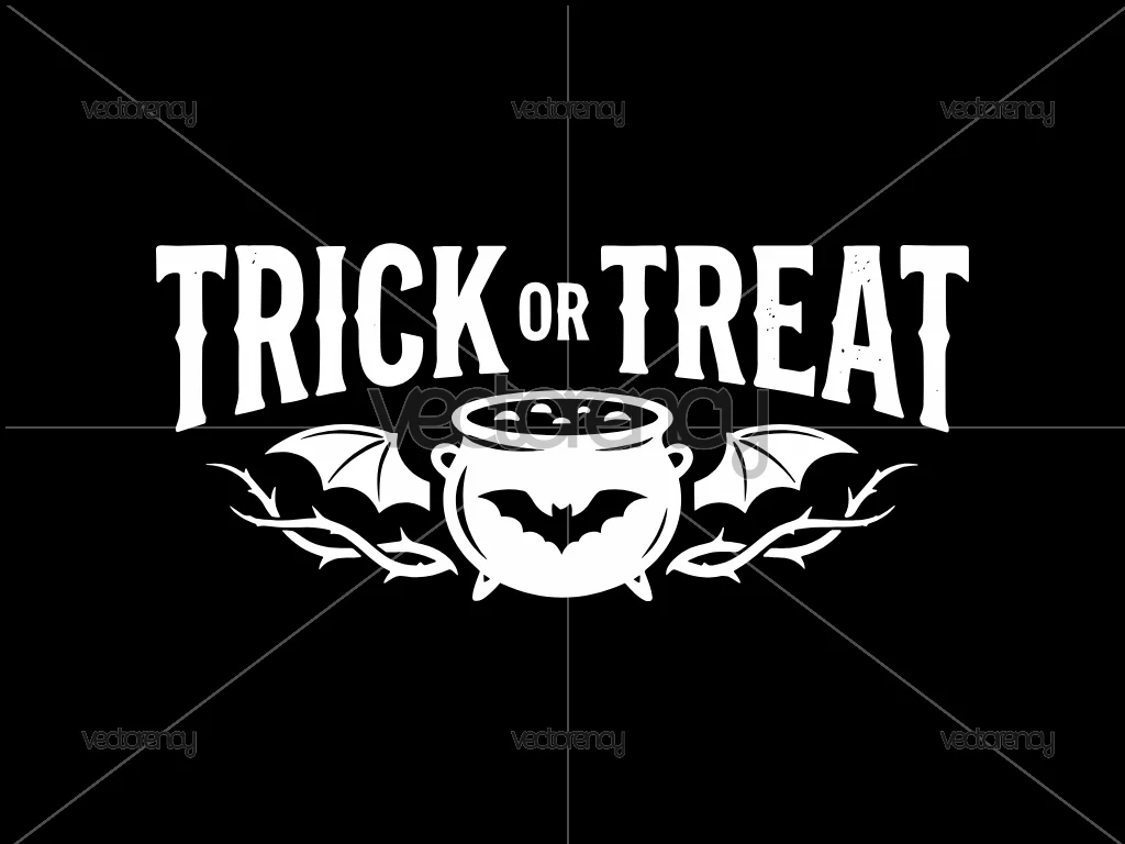 Trick or Treat PNG HD Vector SVG