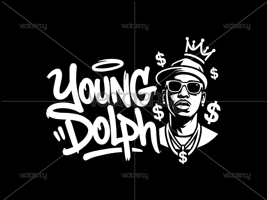Young Dolph Premium Shirt Graphic Design Vector