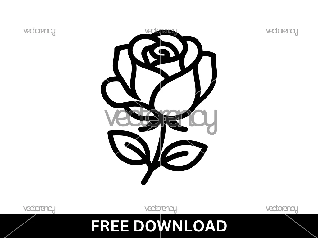 Rose SVG, Flower SVG, Free Cricut Cut File