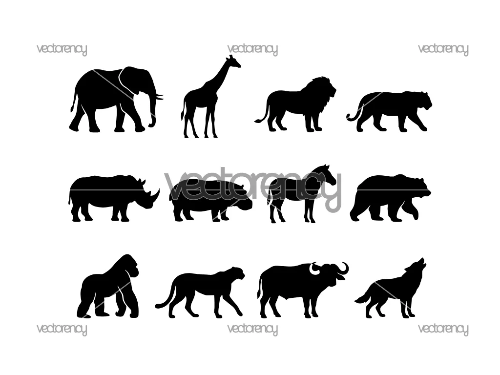 Wild Animal Silhouette