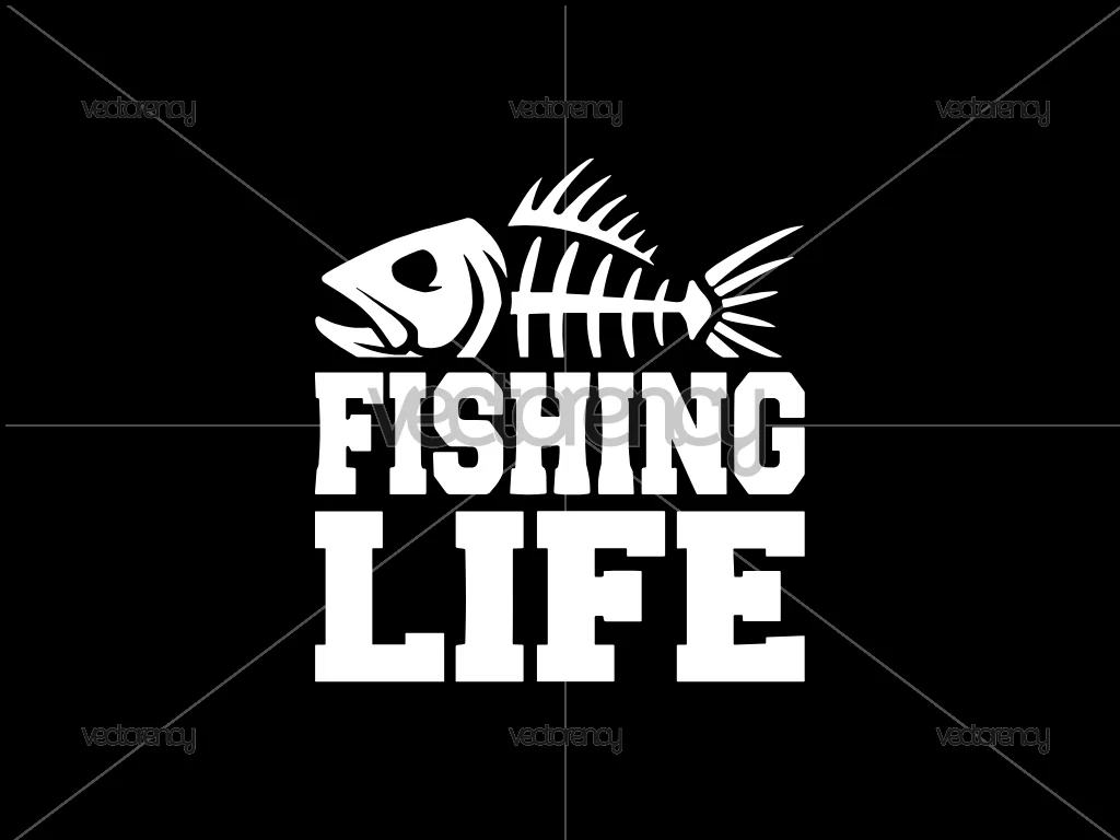 Fishing Live Sticker Decals Projects File