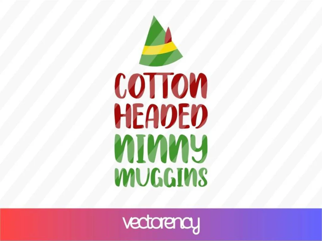 Cotton Headed Ninny Muggins SVG