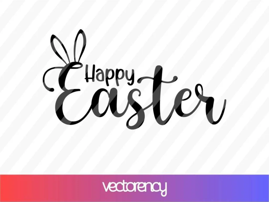 Happy Easter SVG