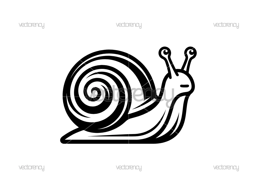 Snail SVG PNG EPS DXF