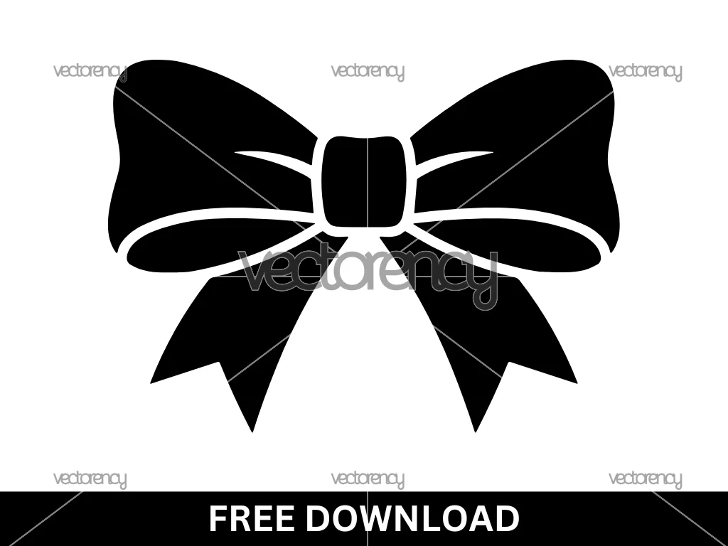 Free Ribbon Bow SVG for Cricut