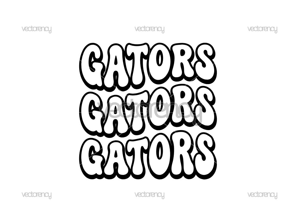 Gators Football SVG Cut File