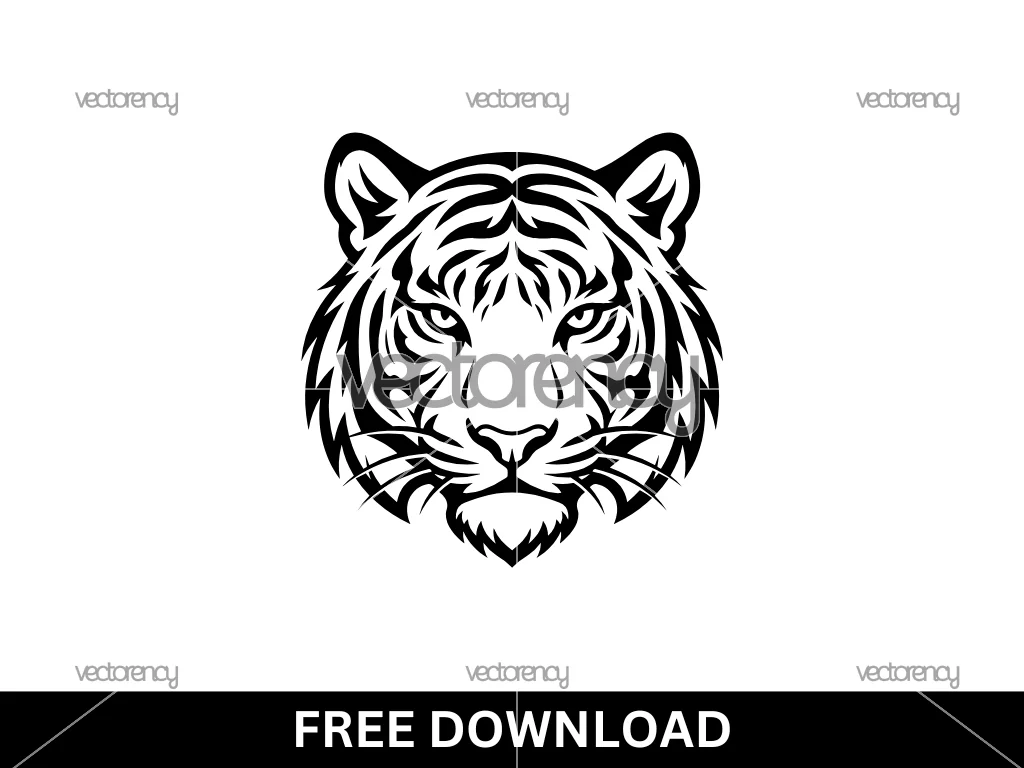 Tiger Head Vector Logo