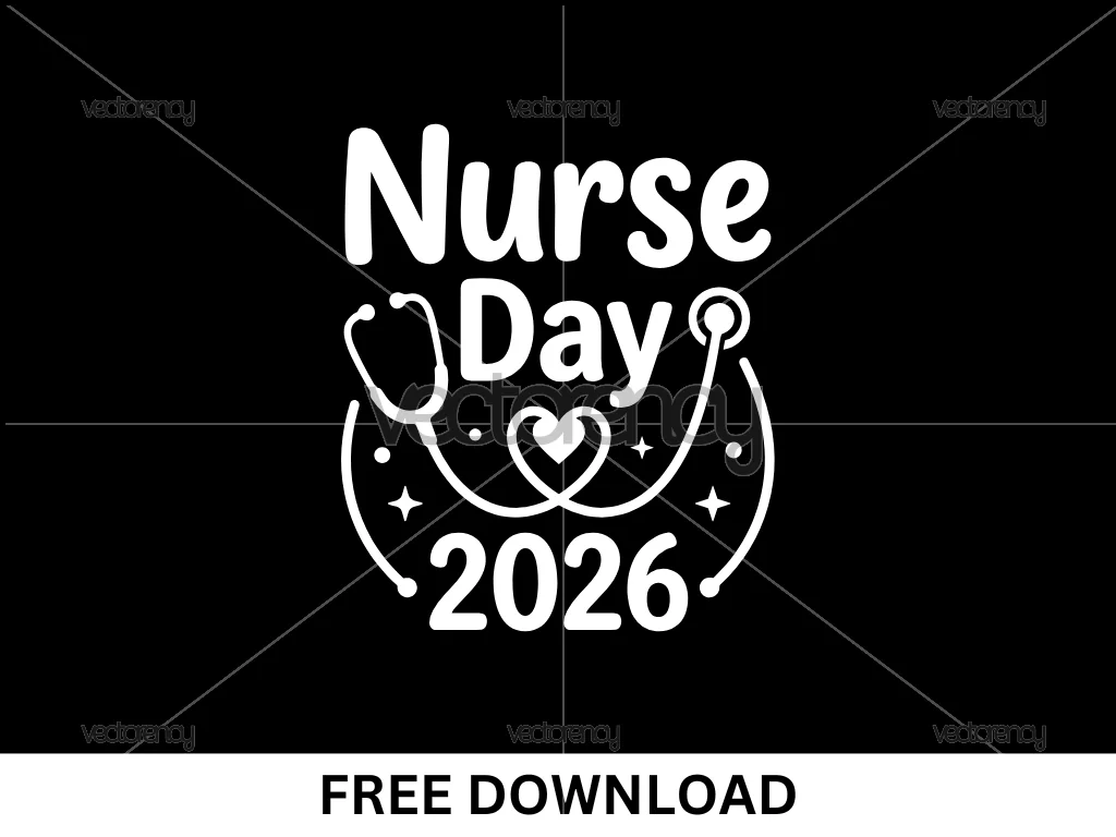 Nurse Day 2026 Logo SVG Free