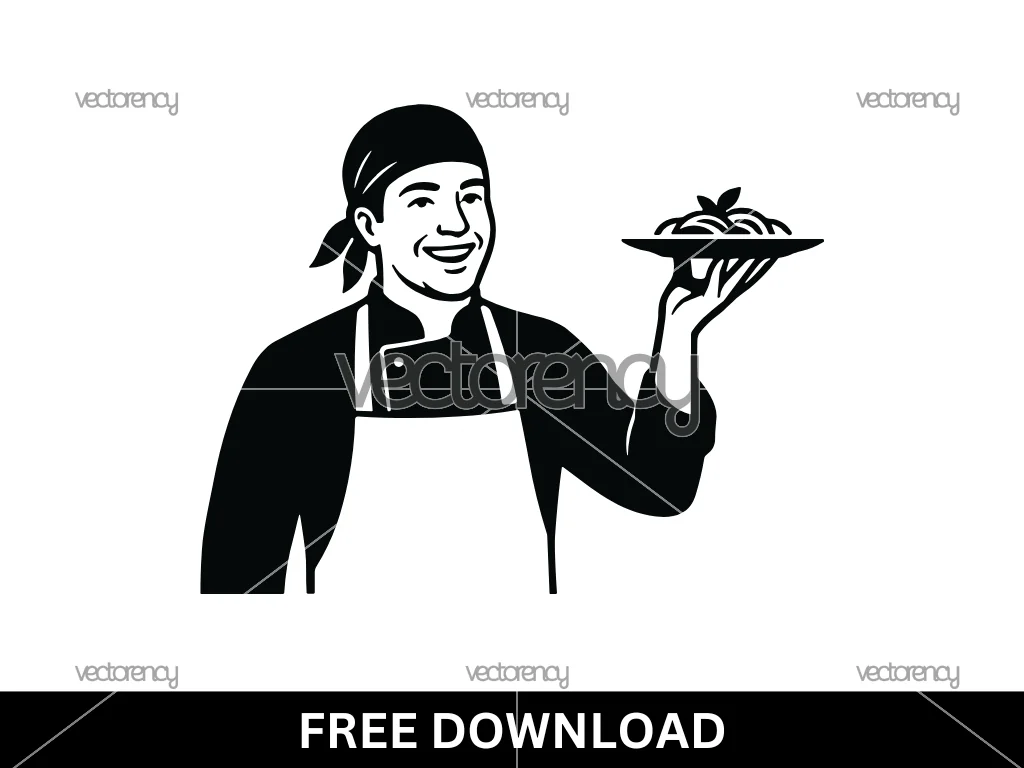Chef SVG Vector